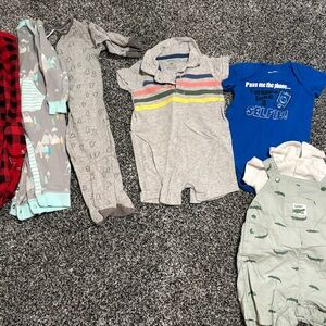 6 mo baby boy clothes lot